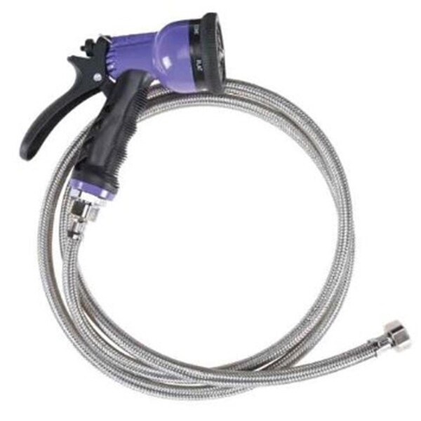 Bpf 6-in-1 Spray Hose 60 In Purple - BP2632656