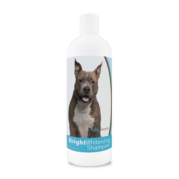 Healthy Breeds 12 oz American Staffordshire Terrier Bright Whitening Shampoo - 840235169628