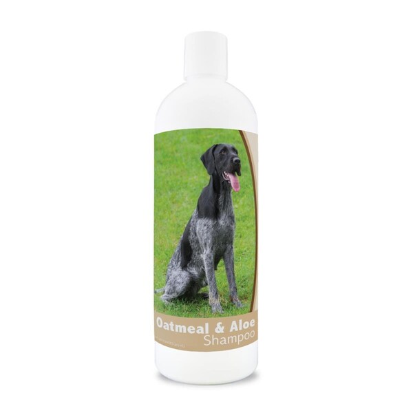 Healthy Breeds 16 oz German Wirehaired Pointer Oatmeal Shampoo with Aloe - 840235107538