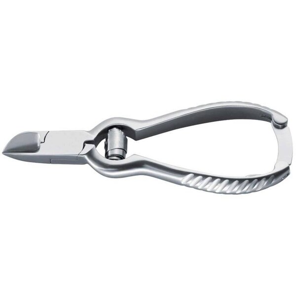 Von Klaus Double Action Nail Nipper, Barrel Spring, Petite, 4 1/4in (11.4 Cm), Concave Jaws, German - VK143-7912