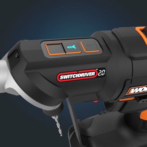 Worx NITRO 20V Brushless Switchdriver 2.0 2-IN-1 Cordless Drill & Driver with Battery & Charger - WX177L