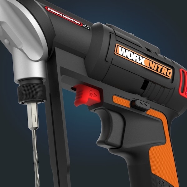 Worx NITRO 20V Brushless Switchdriver 2.0 2-IN-1 Cordless Drill & Driver with Battery & Charger - WX177L