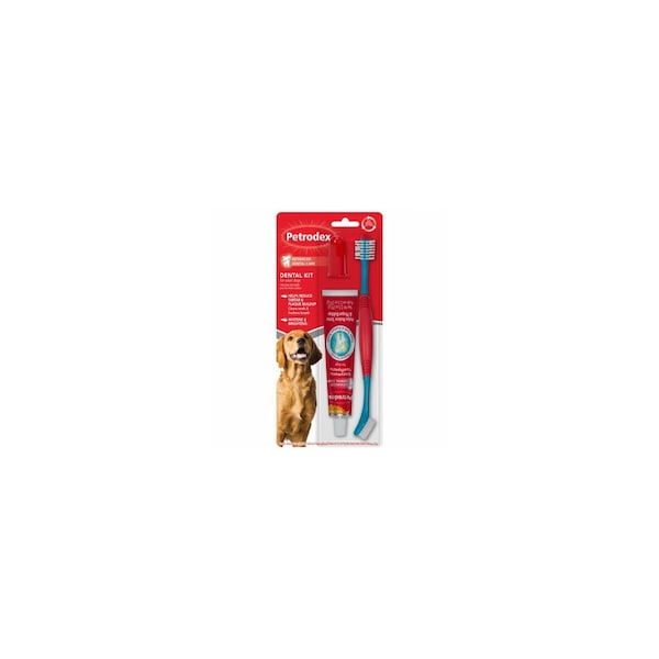 Sergeants Pet Dental Care Dog Toothpaste/Brush Kit, 2.5 oz. - 52077