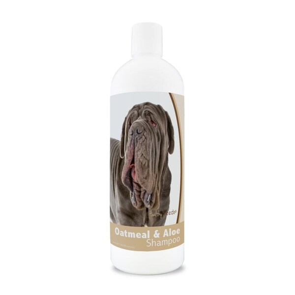 Healthy Breeds 16 oz Neapolitan Mastiff Oatmeal Shampoo with Aloe - 840235170969