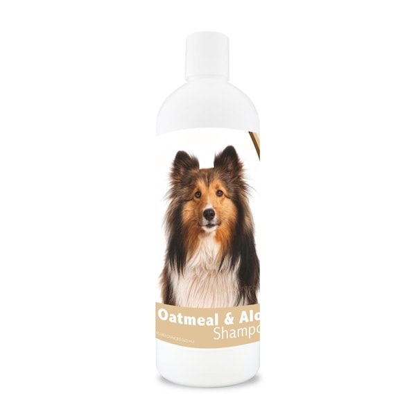 Healthy Breeds 16 oz Shetland Sheepdog Oatmeal Shampoo with Aloe - 840235114246