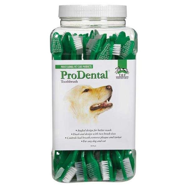 Top Performance Top Performance TP12055 ProDental Dual-End Brush 50 Pk - TP12055