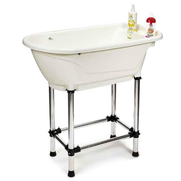 Master Equipment Bathe & Go Ivory Grooming Tub  - - TP4115 47