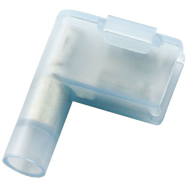 Power First Female Flag Disconnect, Blu, 16-14AWG, PK50 - 24C723