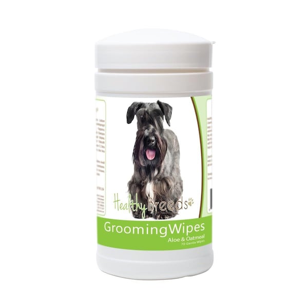 Healthy Breeds Cesky Terrier Grooming Wipes, 70PK - 840235180869