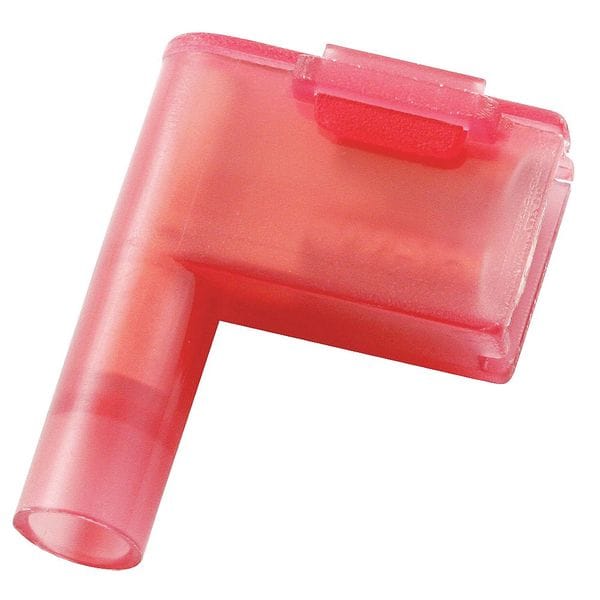 Power First Female Flag Disconnect, Red, 22-18AWG, PK50 - 24C707