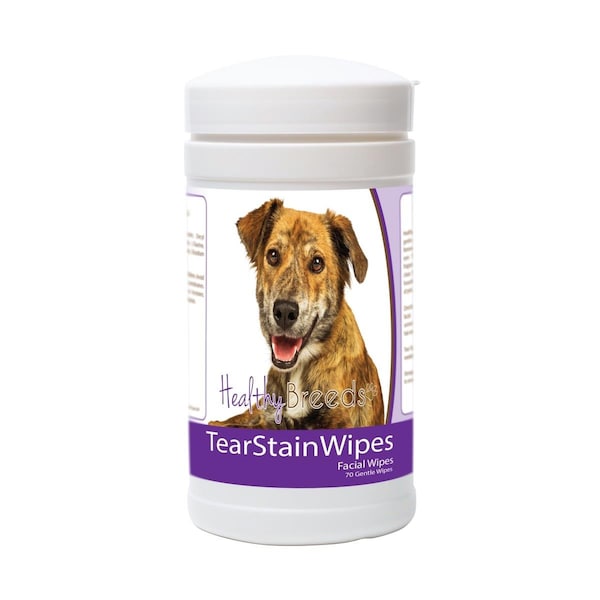 Healthy Breeds Plott Tear Stain Wipes - 70 Count, 70PK - 840235180340