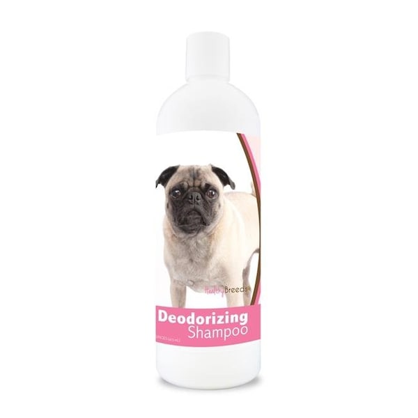Healthy Breeds Healthy Breeds 840235112976 16 oz Pug Deodorizing Shampoo - 840235112976