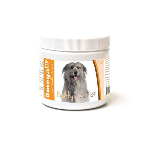 Pamperedpets Pyrenean Shepherd Omega HP Fatty Acid Skin & Coat Support Soft Chews - PA3489154