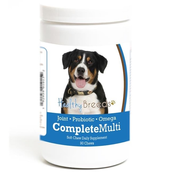 Healthy Breeds Healthy Breeds 192959010152 Entlebucher Mountain Dog all in one Multivitamin Soft Chew - 90 Count - 192959010152