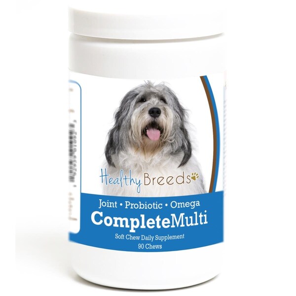 Healthy Breeds Polish Lowland Sheepdog all in one Multivitamin Soft Chew, 90PK - 192959010923