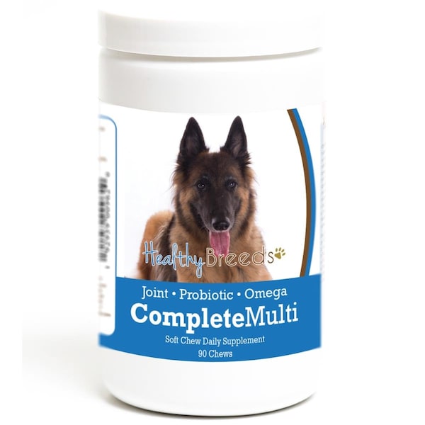 Pamperedpets Belgian Tervuren all in one Multivitamin Soft Chew - 90 Count - PA3491339