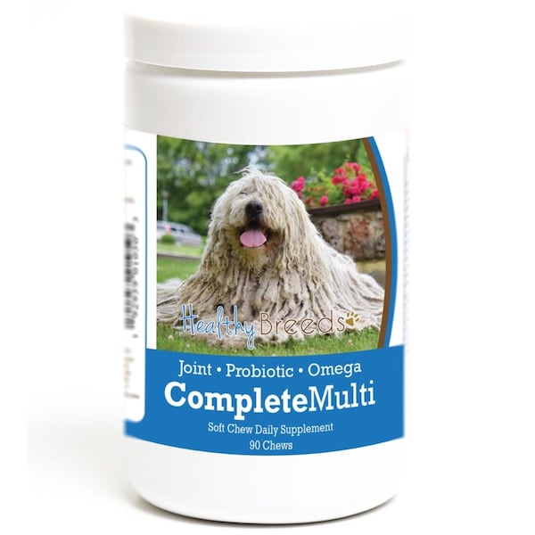 Pamperedpets Komondorok all in one Multivitamin Soft Chew, 90PK - PA3498273
