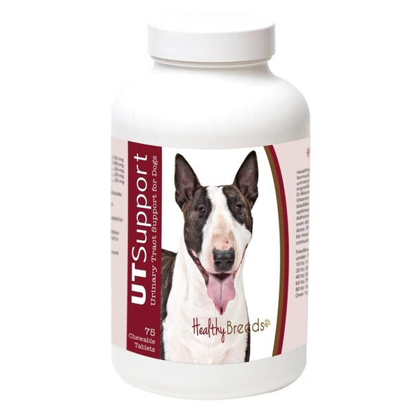 Healthy Breeds Miniature Bull Terrier Cranberry Chewables, 75PK - 840235184751