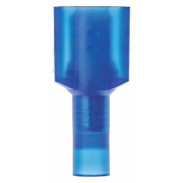 3M Male Disconnect, Blue, 16-14AWG, PK50 - MNU14-250DMIX
