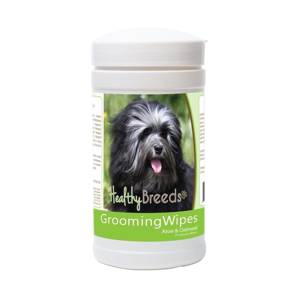Healthy Breeds Lowchen Grooming Wipes, 70PK - 840235174806