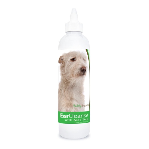 Healthy Breeds 8 oz Portuguese Podengo Pequeno Ear Cleanse with Aloe Vera Cucumber Melon - 840235197430