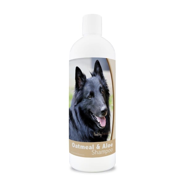 Healthy Breeds 16 oz Belgian Sheepdog Oatmeal Shampoo with Aloe - 840235179825