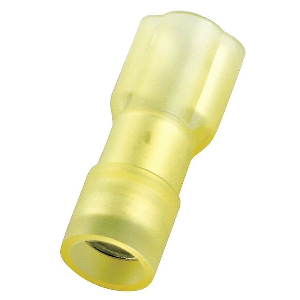 Power First Female Disconnect, Yellow, 12-10AWG, PK50 - 24C708