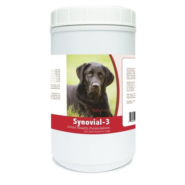 Healthy Breeds Healthy Breeds 840235120704 Labrador Retriever Synovial-3 Joint Health Formulation - 240 Count - 840235120704