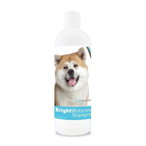 Healthy Breeds Healthy Breeds 840235100560 12 oz Akita Bright Whitening Shampoo - 840235100560