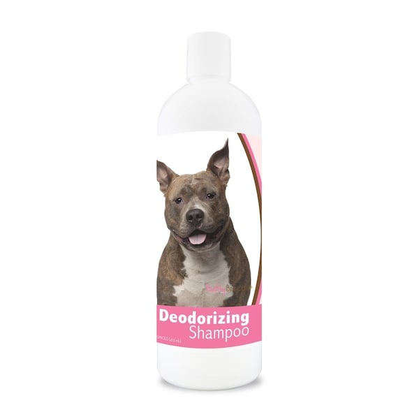Healthy Breeds 16 oz American Staffordshire Terrier Deodorizing Shampoo - 840235100867
