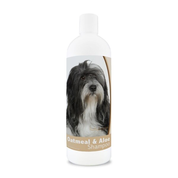 Healthy Breeds 16 oz Lhasa Apso Oatmeal Shampoo with Aloe - 840235110460