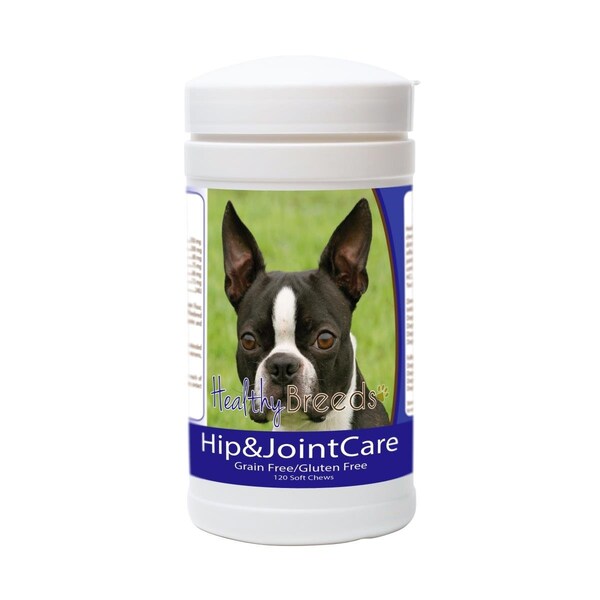 Healthy Breeds Boston Terrier Hip and Joint Care - 840235153528