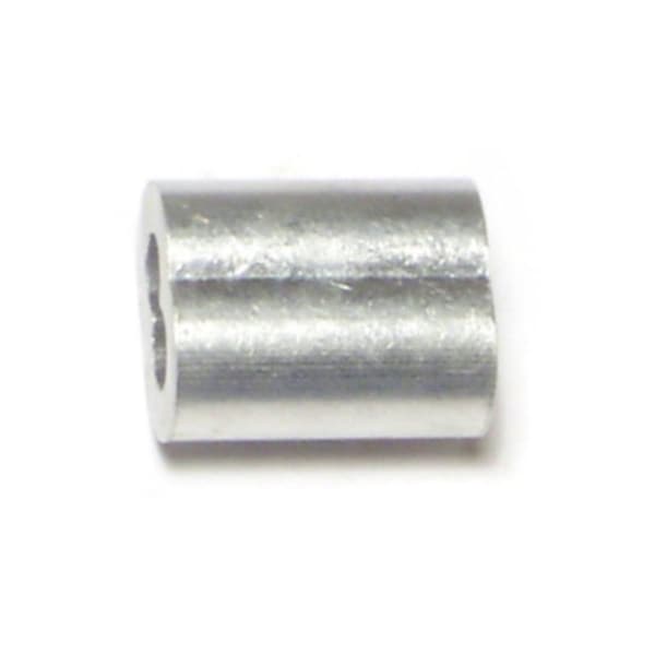 Midwest Fastener 1/8" Aluminum Cable Ferrules 100PK - 54889