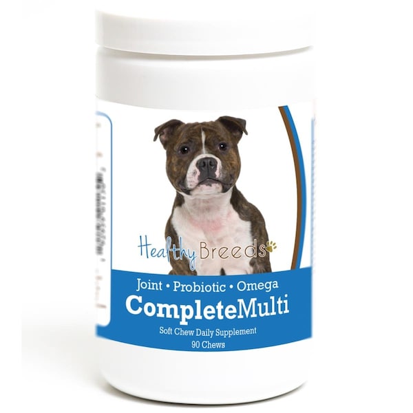 Pamperedpets Staffordshire Bull Terrier all in one Multivitamin Soft Chew - PA3489908
