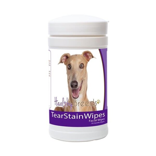 Healthy Breeds Healthy Breeds 840235152606 Italian Greyhound Tear Stain Wipes - 840235152606