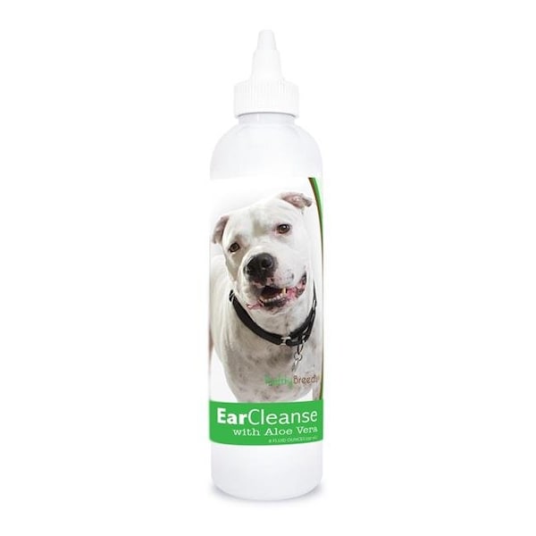 Healthy Breeds Healthy Breeds 840235129233 8 oz Pit Bull Ear Cleanse with Aloe Vera Cucumber Melon - 840235129233