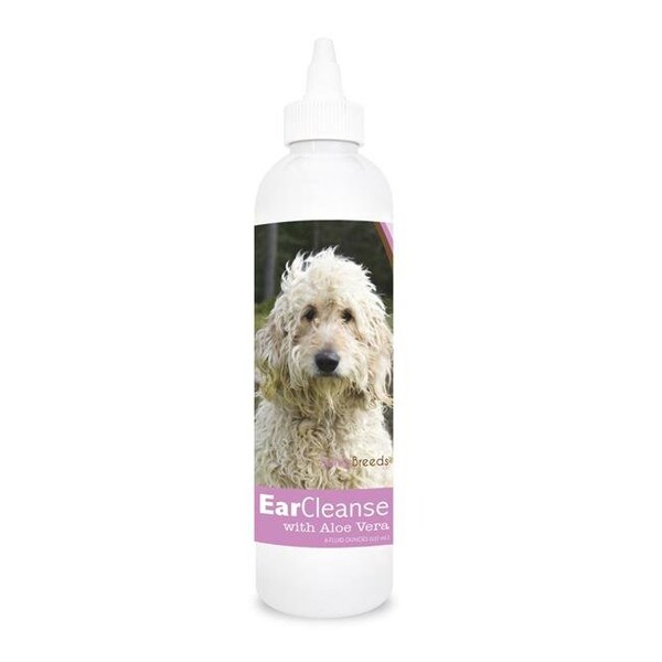 Healthy Breeds Healthy Breeds 840235107248 8 oz Goldendoodle Ear Cleanse with Aloe Vera Sweet Pea & Vanilla - 840235107248