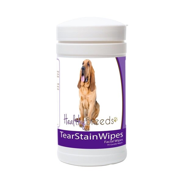 Pamperedpets Bloodhound Tear Stain Wipes - PA3498541