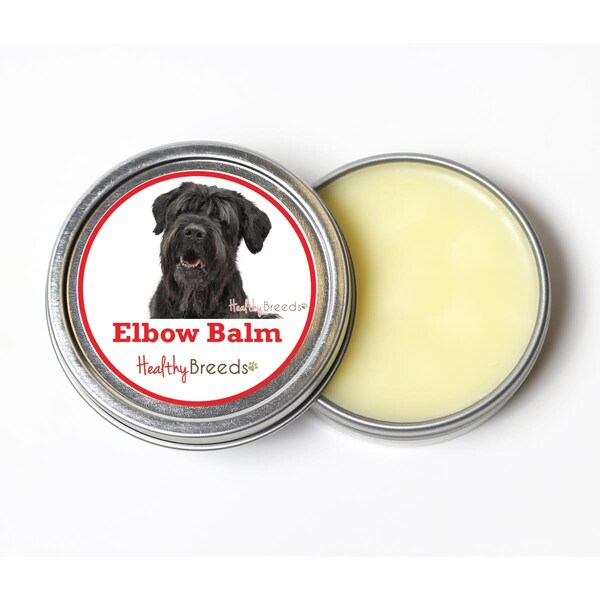 Healthy Breeds 2 oz Black Russian Terrier Dog Elbow Balm - 840235195540