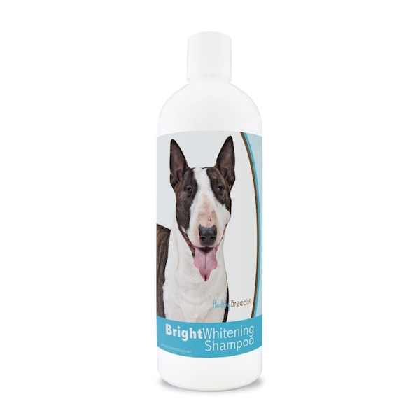 Healthy Breeds 12 oz Miniature Bull Terrier Bright Whitening Shampoo - 840235176497