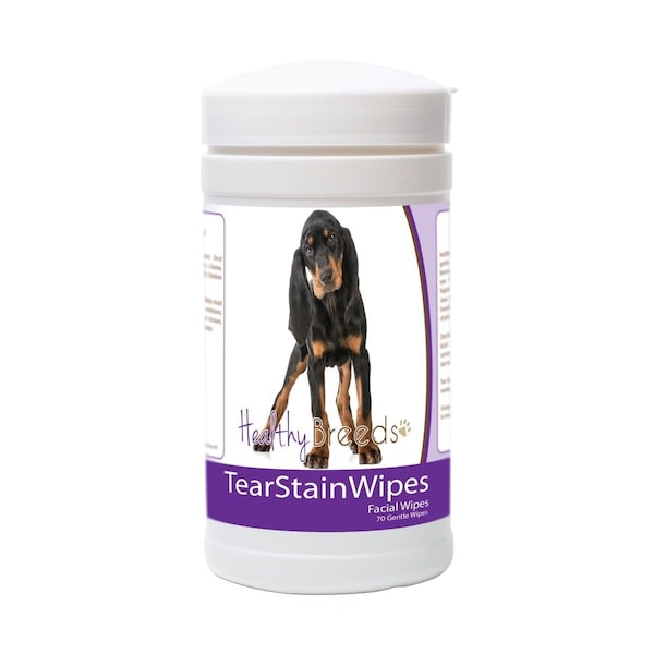 Pamperedpets Black & Tan Coonhound Tear Stain Wipes - PA3488824