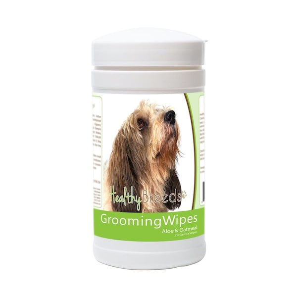 Healthy Breeds Petits Bassets Griffons Vendeen Grooming Wipes - 70 Count, 70PK - 840235179627