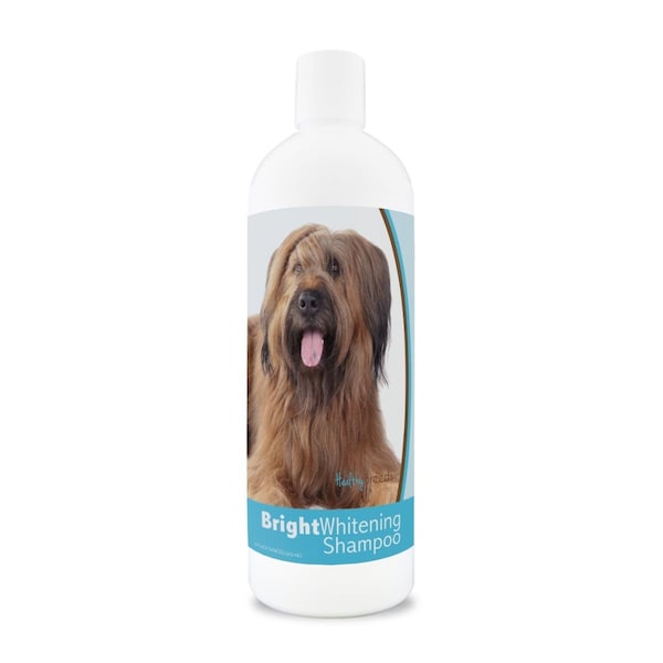 Healthy Breeds 12 oz Briard Bright Whitening Shampoo - 840235180692