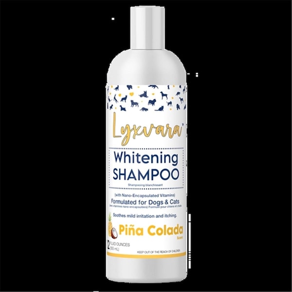 Lyxvara 12 oz Dog  Bright Whitening Shampoo, Aloe Vera - 51865261
