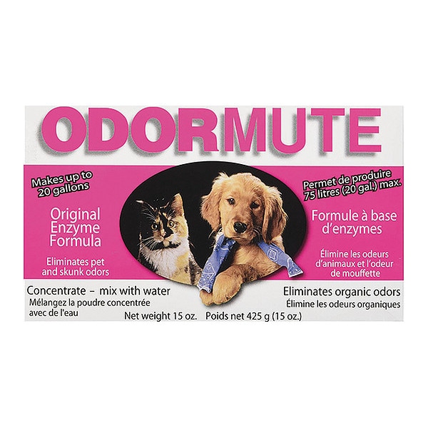 Hueter Toledo Odormute Powder Odor Eliminator Unscented 15 ounces 7" x 4" x 2" - 102