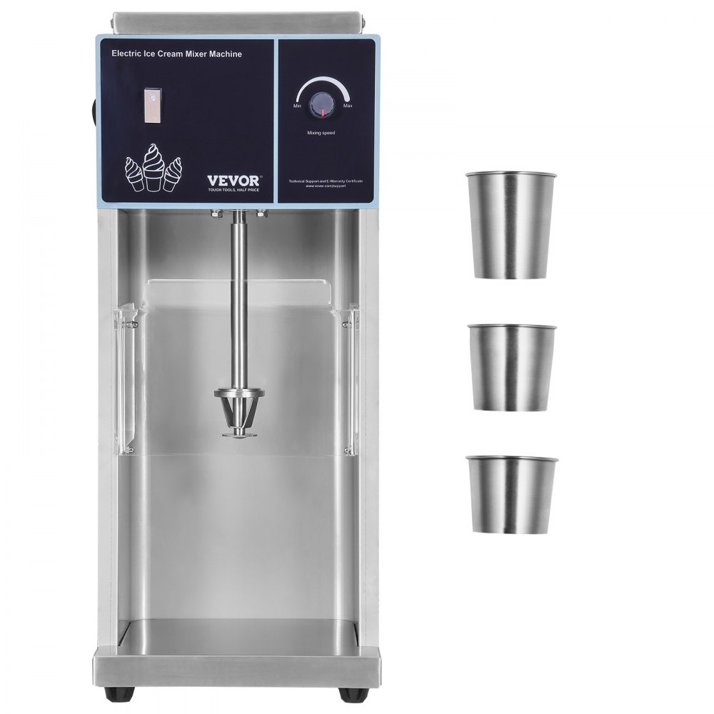 VEVOR Ice Cream Blender 400W  Ice Cream Mixer Stir Machine 304 Stainless Steel - BQLJBJBZL9OZ4PGZ9V1