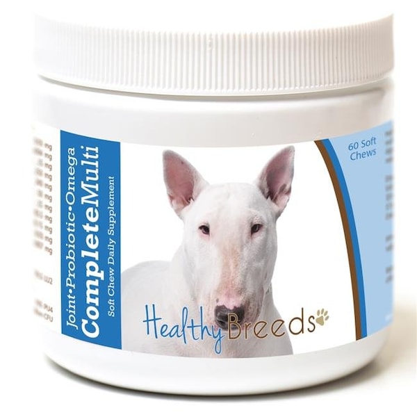 Healthy Breeds Healthy Breeds 192959007596 Bull Terrier All in One Multivitamin Soft Chew - 60 Count - 192959007596