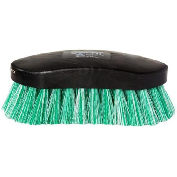 Beloved 753800283 28 Synthetic Grooming Brush, Green & White - BE2996122