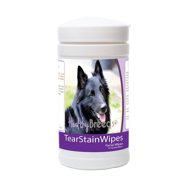Pamperedpets Belgian Sheepdog Tear Stain Wipes, 70PK - PA3491769