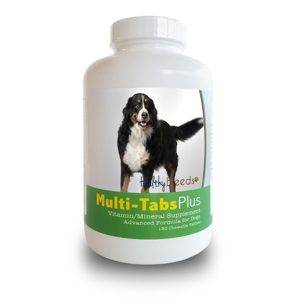 Healthy Breeds Bernese Mountain Dog Multi-Tabs Plus Chewable Tablets, 180PK - 840235139810